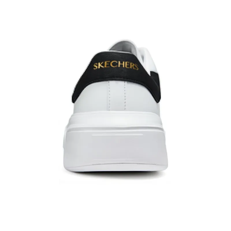 Skechers Court Classics Slip Resistant Low Top Skateboard Shoes Men's White-4