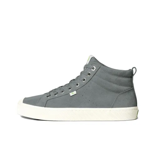 CARIUMA Skateboard Shoes Unisex High-Top Charcoal Gray