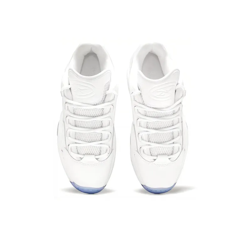 Reebok Question Low White Clear Blue Sole-4