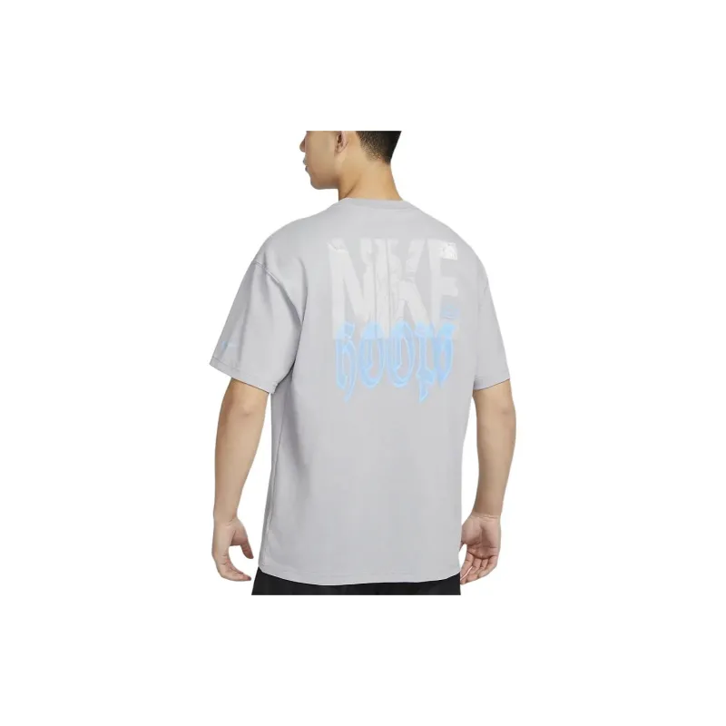 Nike T Shirts Men Wolf Gray-1