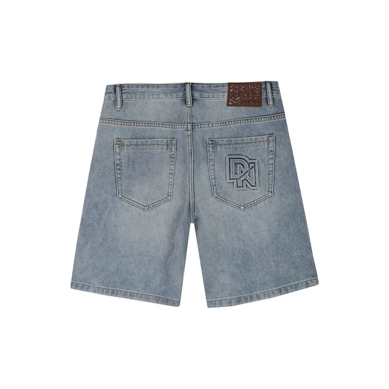 DAVID NAMAN Denim Shorts Men Blue-1