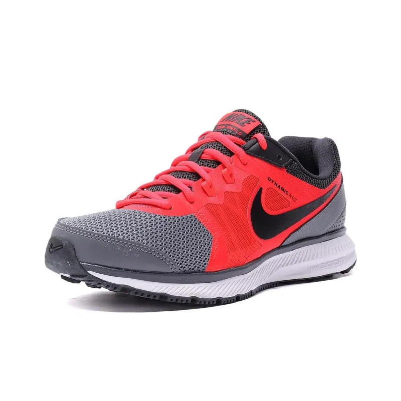 Nike ZOOM Winflo 2 Cushioning Anti Slip And Wear Resistant Low Top Casual Running Shoes Men's Red Gray-2