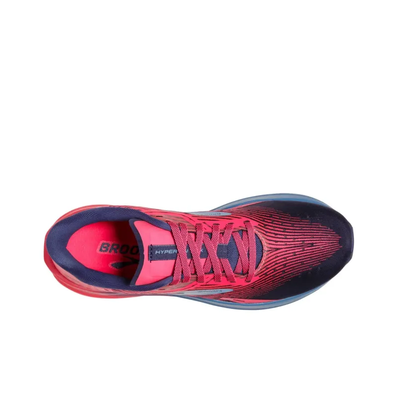 Brooks Hyperion Max Pink Cobalt Women's-3