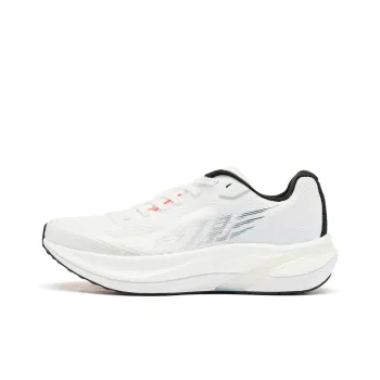 QIAODAN Running Shoes Men Low Top Jordan White Signal Red