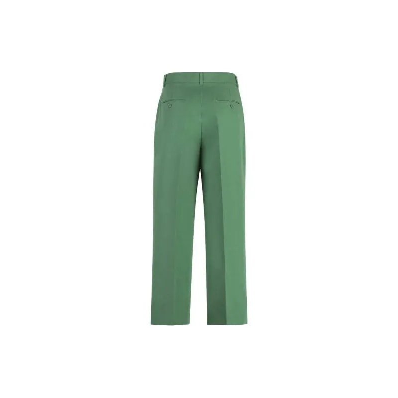WEEKEND MaxMara Wide Leg Cropped Trousers-1