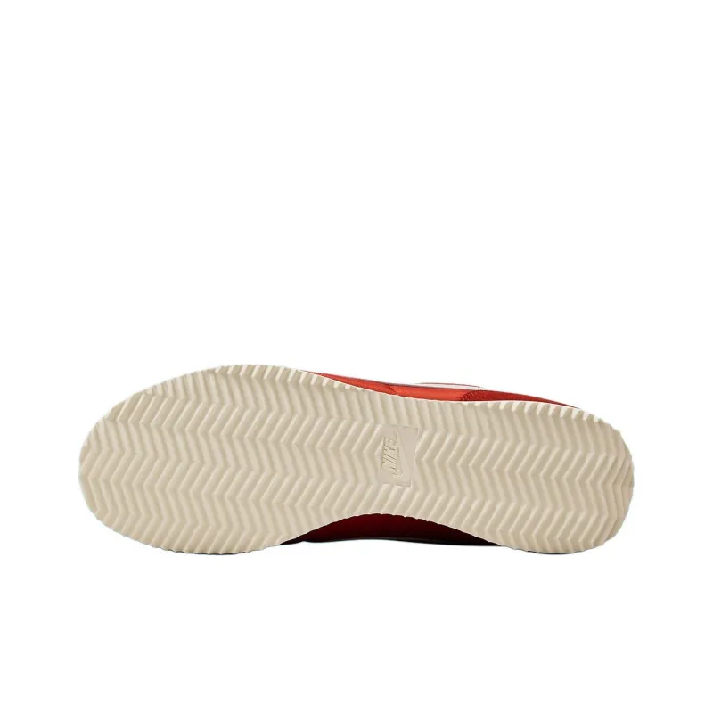Nike Cortez Cushioning Anti-Slip Wear-Resistant Breathability Low-Top Casual Running Shoes Women's Red-4