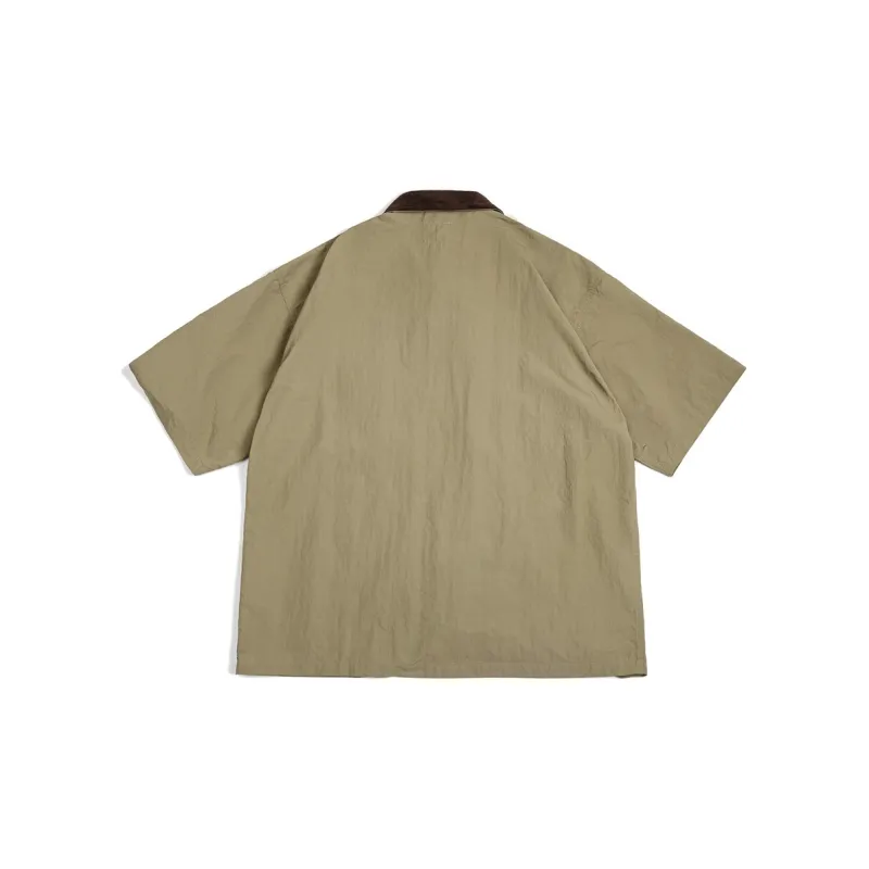 MADEN Shirts Men Khaki Green-1