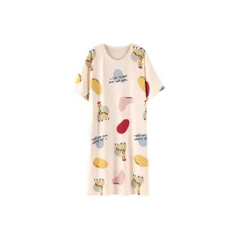 Top Melon Nightgown Women's Yellow