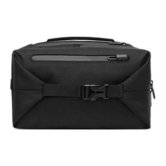 CMLZIUA High quality Fabric Fanny Pack Regular Men's Black-4