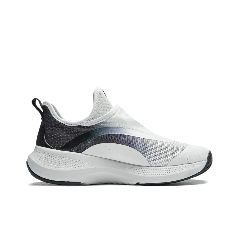 LiNing Soft Series Go Cushioning Anti Slip Wear Resistant Breathable Lightweight Rebound Low Top Casual Shoes Men's-1