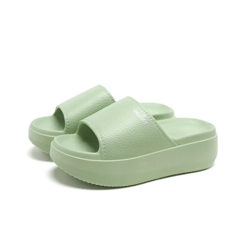 EXULL Q EVA Slide Slippers Women's Light Green-1