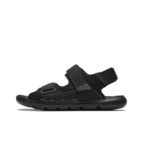 ANTA Life Collection Beach Sandals Men Black