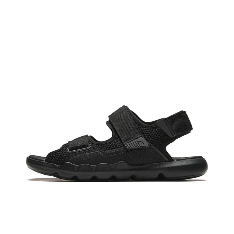 ANTA Life Collection Beach Sandals Men Black-0
