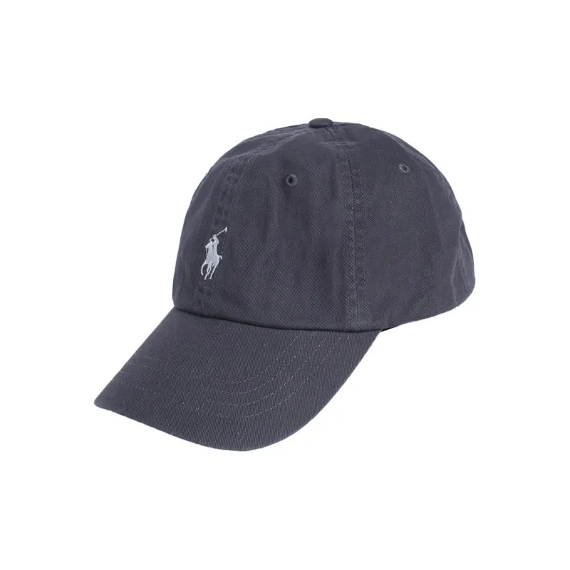 Polo Ralph Lauren Cotton Baseball Caps Unisex Charcoal Gray-0
