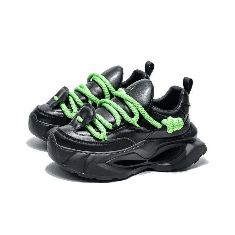 MOERBAI Spacewalk Series Breathable Lightweight Height Increasing Rebound Casual Shoes Unisex-11