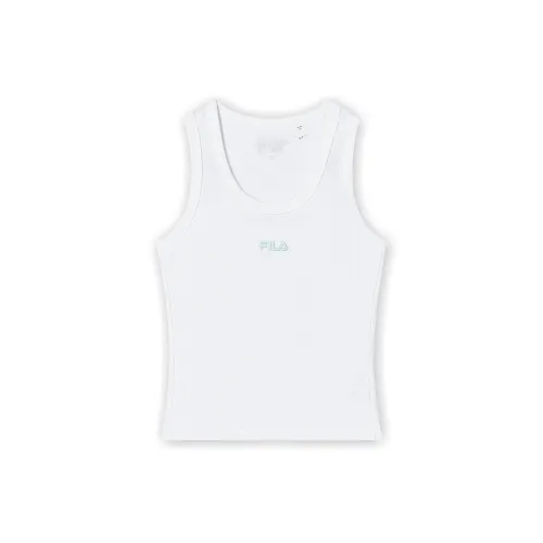 FILA Tank Tops Women's White