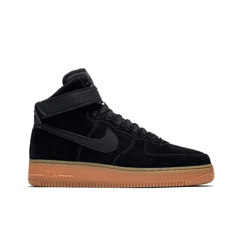 Nike Air Force 1 High '07 LV8 Suede Black Gum Medium Brown-1