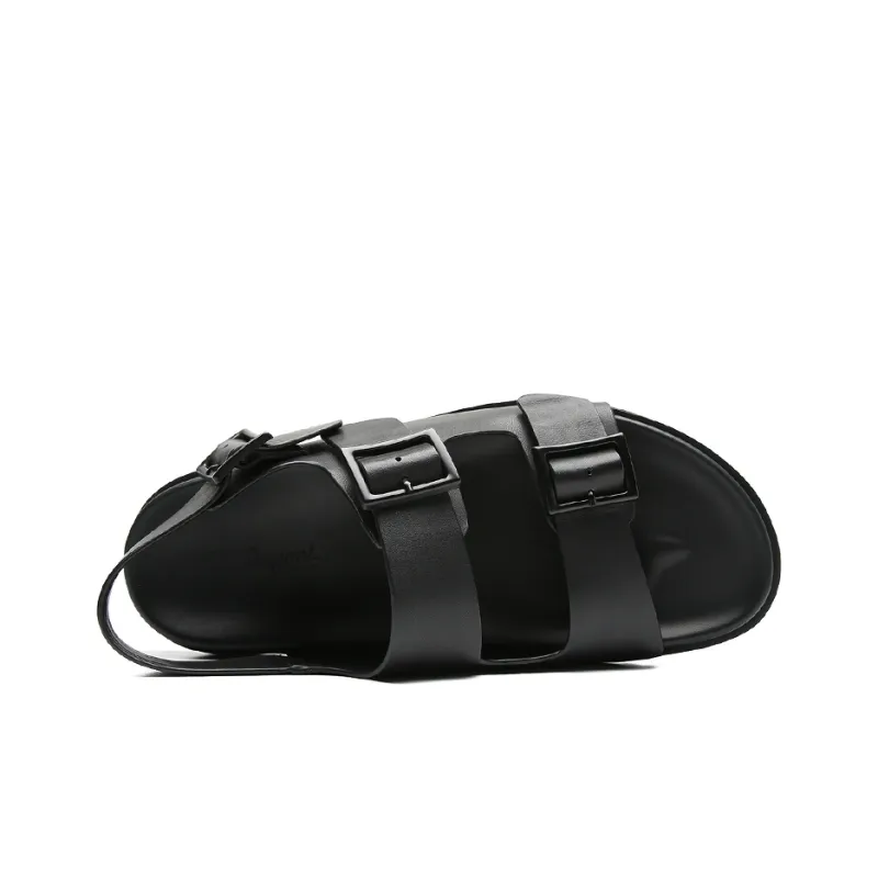 S. T.DUPONT Comfortable Cooling Casual Sandal Men's Black-2