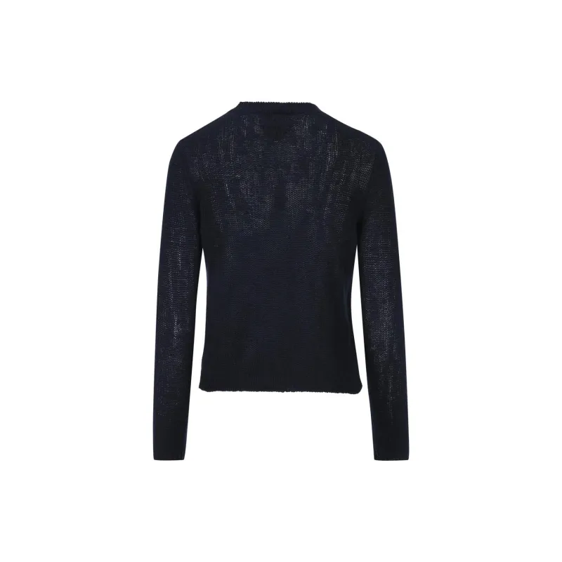 PRADA Crewneck Knitted Jumper-1