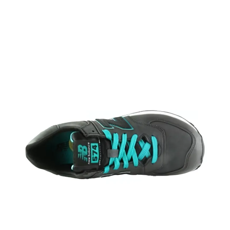 New Balance 574 'Precious Metals Charcoal Teal' Women's-2