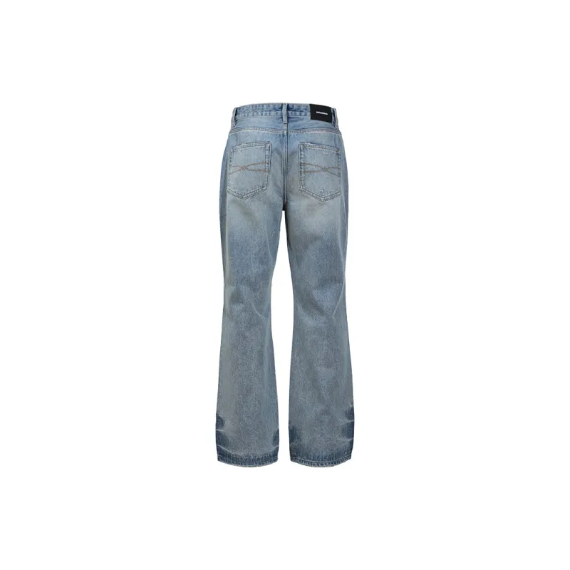 UNTILWERICH Jeans Unisex Light Blue-1