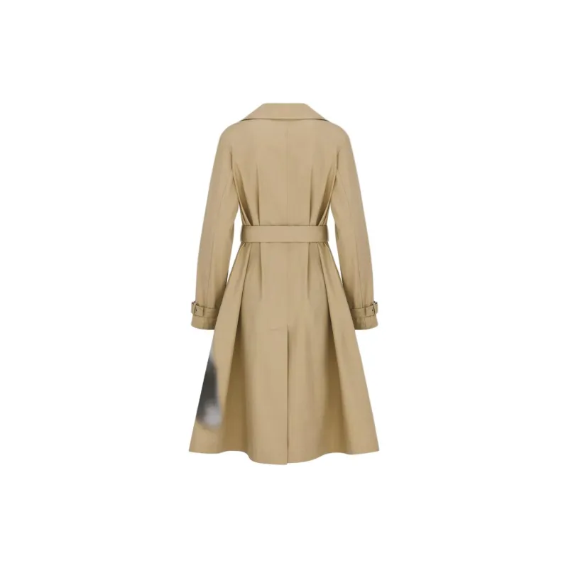 DIOR Trench Coat Coats Women's Khaki-1
