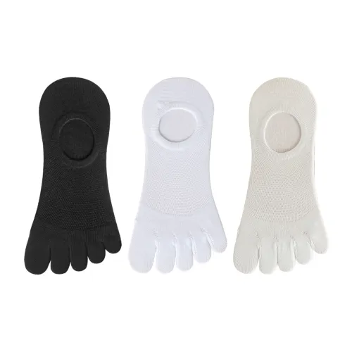 XXLLG Spring And Fall No Show Socks Women's 3 Pack