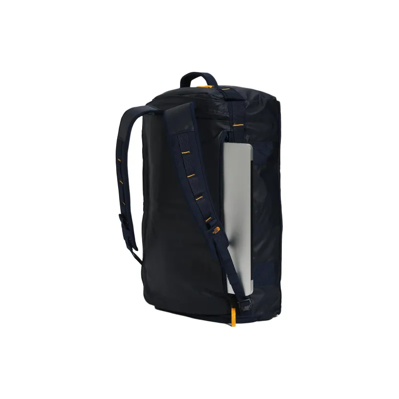 THE NORTH FACE Recycled Polyester Handbag, Backpack, Travel Bag Unisex Marine Blue & Gold-5