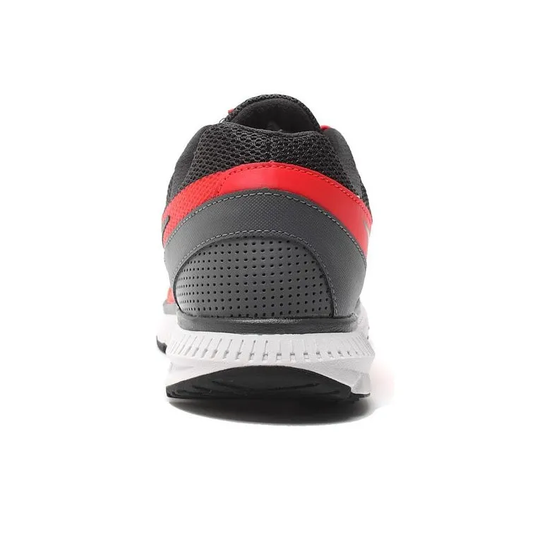Nike ZOOM Winflo 2 Cushioning Anti Slip And Wear Resistant Low Top Casual Running Shoes Men's Red Gray-4