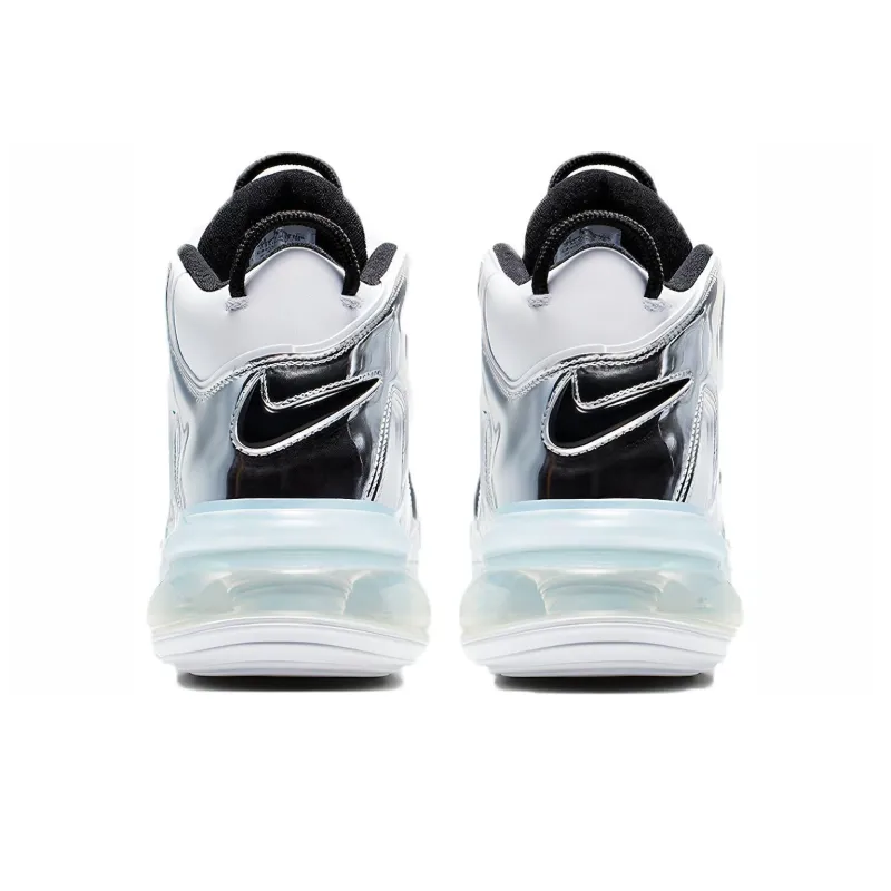 Nike Air More Uptempo 720 White Metallic Silver-2