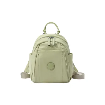 LEFF Water Ripple Texture Fabric Backpack Regular Women's Green/Black/Blue