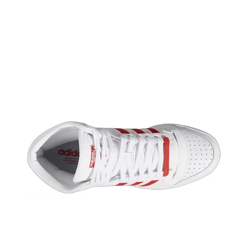 Adidas Top Ten Hi Cloud White Lush Red-4