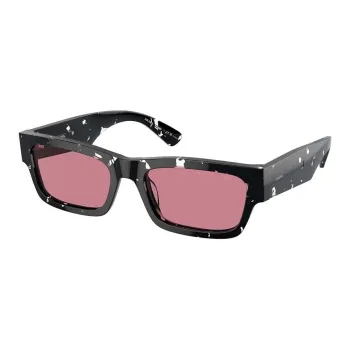 PRADA Tortoiseshell Rectangle frame Sunglasses