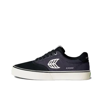 CARIUMA Low Top Skateboard Shoes Unisex Gray Black