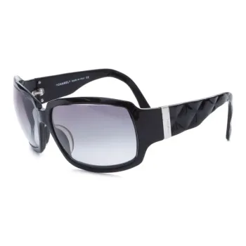 CHANEL Pre-Owned 1990-2000s Diamond-quilted Oversize-frame Sunglasses