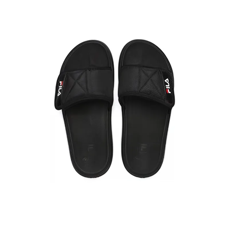 FILA FUSION Donut Slippers 'Black'-2