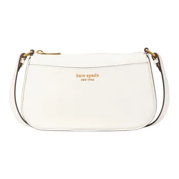 Kate Spade Leather Cell Phone Pouch Shoulder Bag Crossbody Bag Small Size Women's Cream