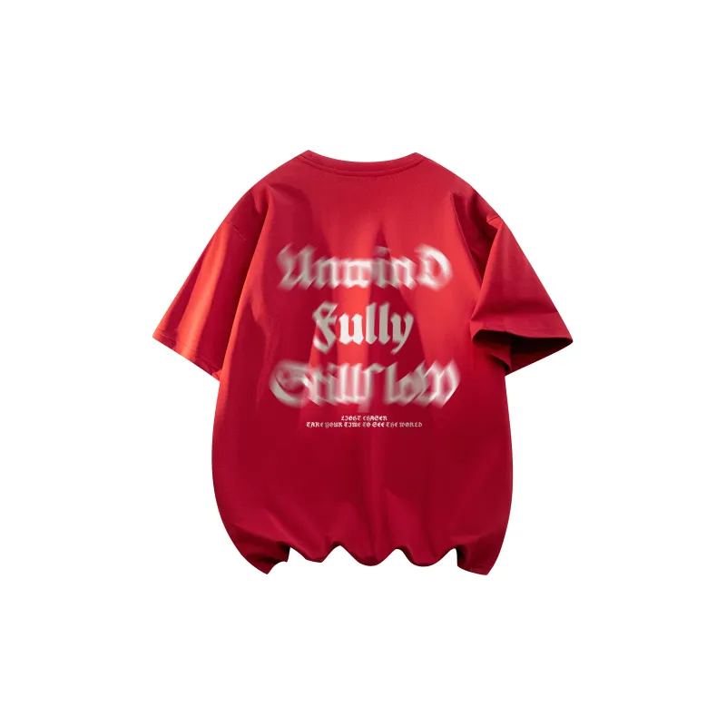 Stillslow Drop Shoulder Sleeve T Shirt Unisex-9