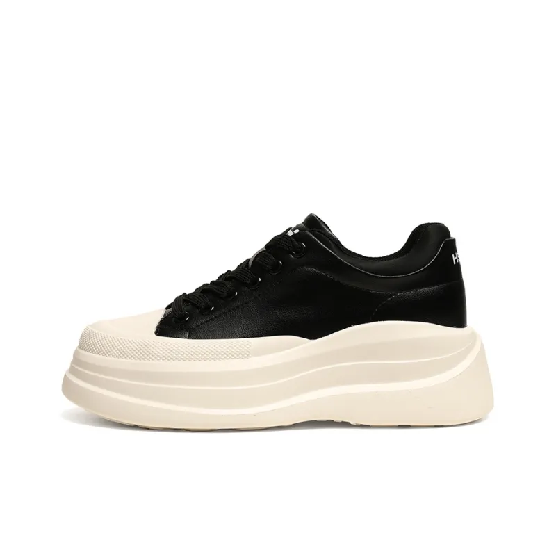 HSTYLE Cushioning Wear-Resistant Low-Top Skateboard Shoes Women's-0
