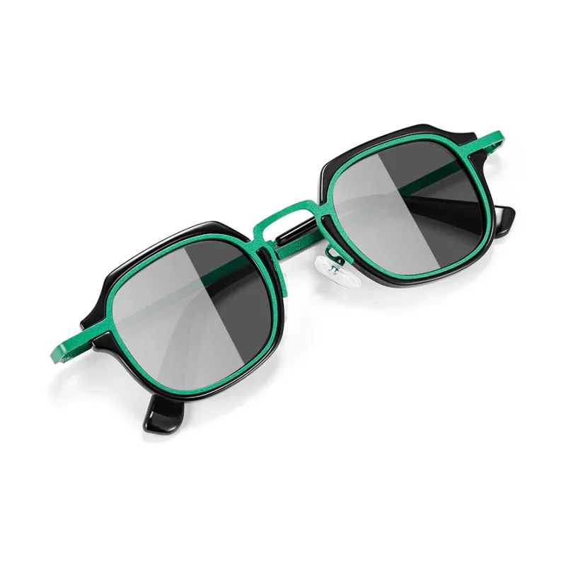 MUYKUY Square Sunglasses Unisex-4