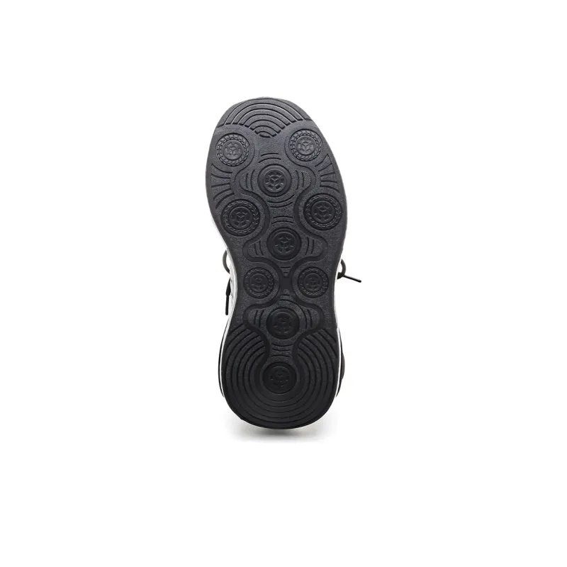 Warrior Cushioned Slip Resistant Low Top Basketball Shoes Men's Black-4