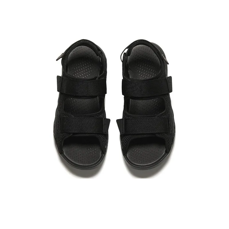 ANTA Life Collection Beach Sandals Men Black-2