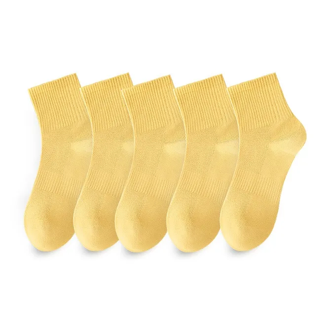 LUOLIAN Mid Calf Socks Women's 5 Pack-7