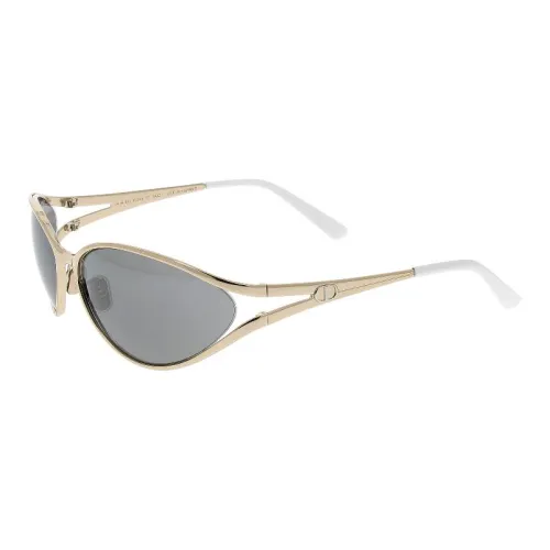 DIOR   Irregular Shape Sunglasses Men's Gold