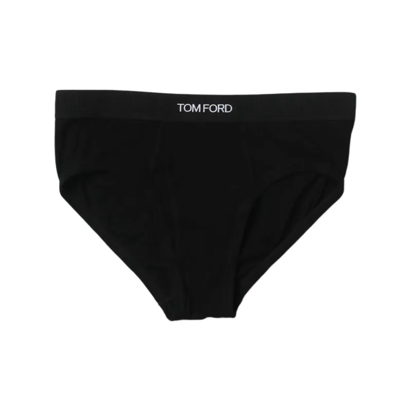 TOM FORD Logo Waistband Stretched Briefs-0