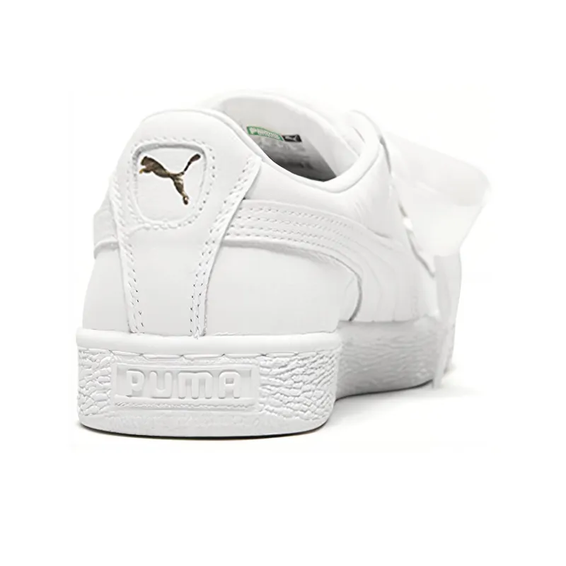 PUMA Suede Platform Bling 'White' Women's-4