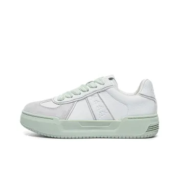 Kappa Back to Back Anti Slip Wear Resistant Low Top Skateboard Shoes Women's Aqua Green