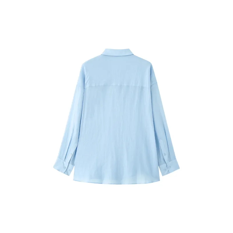 ZHOUMIAO Shirts Women's-3