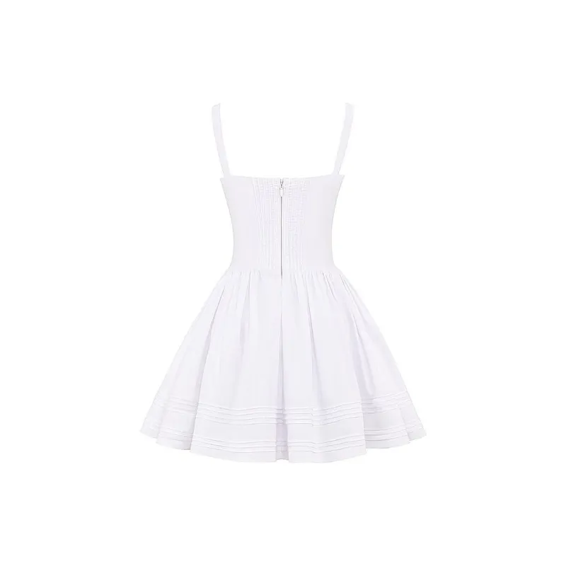 HOUSE OF CB NATASSIA Slip Dress Women's White/White-6