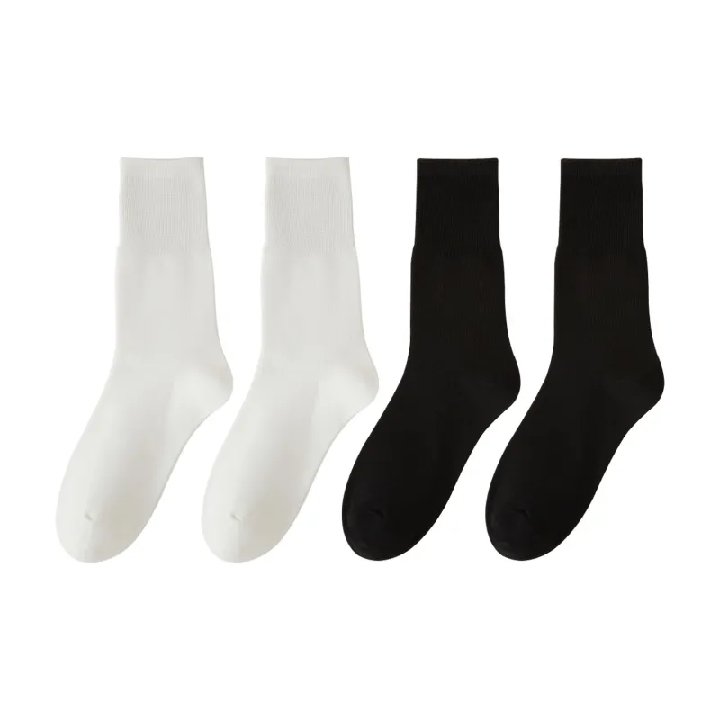 XXLLG Mid Calf Socks Women's 4 Pack-11